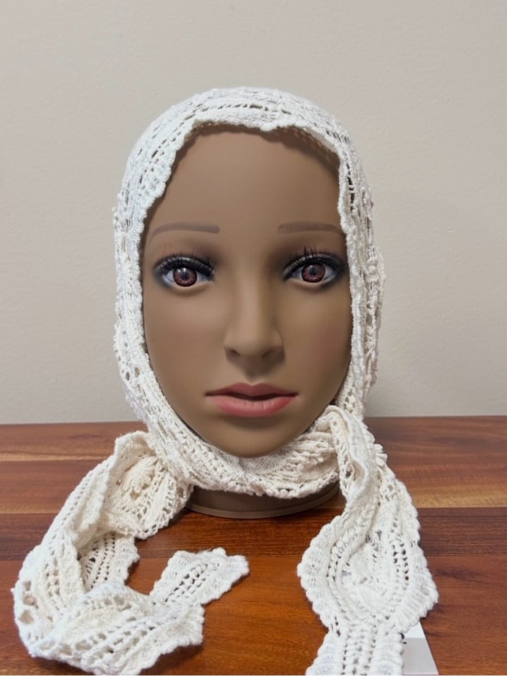 BP • Crochet Lace Scarf/Headwrap